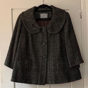 Elegant Tweed Women's Coat